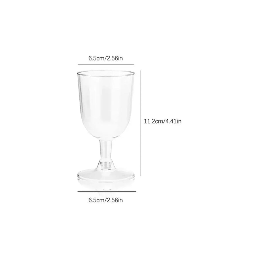 Pack De 20 Copas De Acrilíco Para Vino O Pisco Coctel Transparente