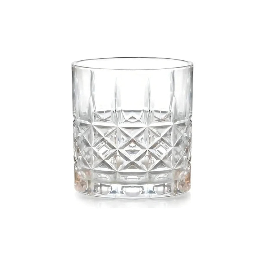 Pack De 6 Vasos Allegra Stirling Para Whisky De Vidrio, 330 Ml
