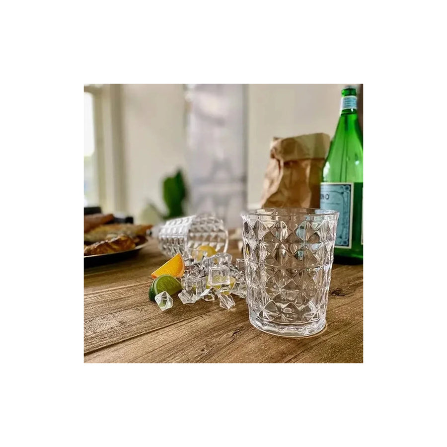 Pack De 6 Vasos Allegra Stirling Para Whisky De Vidrio, 330 Ml