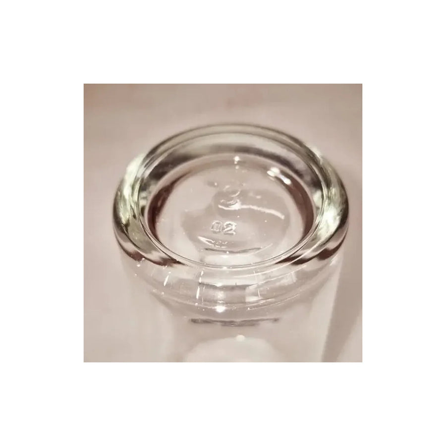 Pack X12 Vasos Grabado Corona Casale 490ml Azul Transparente