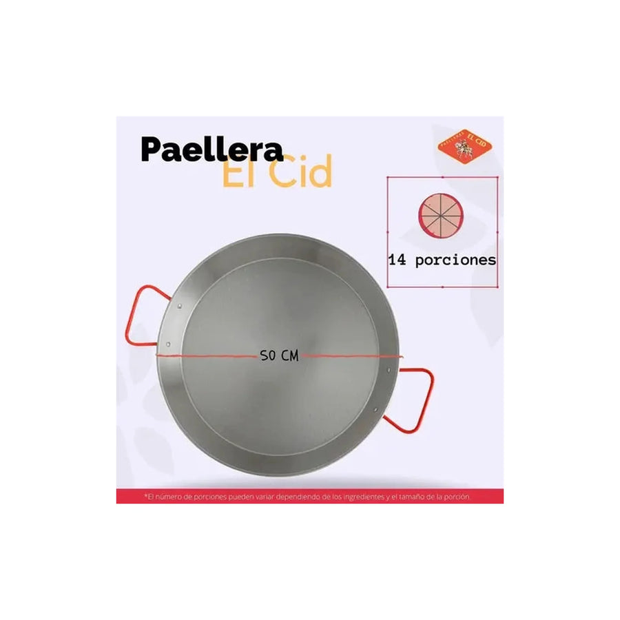 Paellera Garcima 50 cm - foto 8