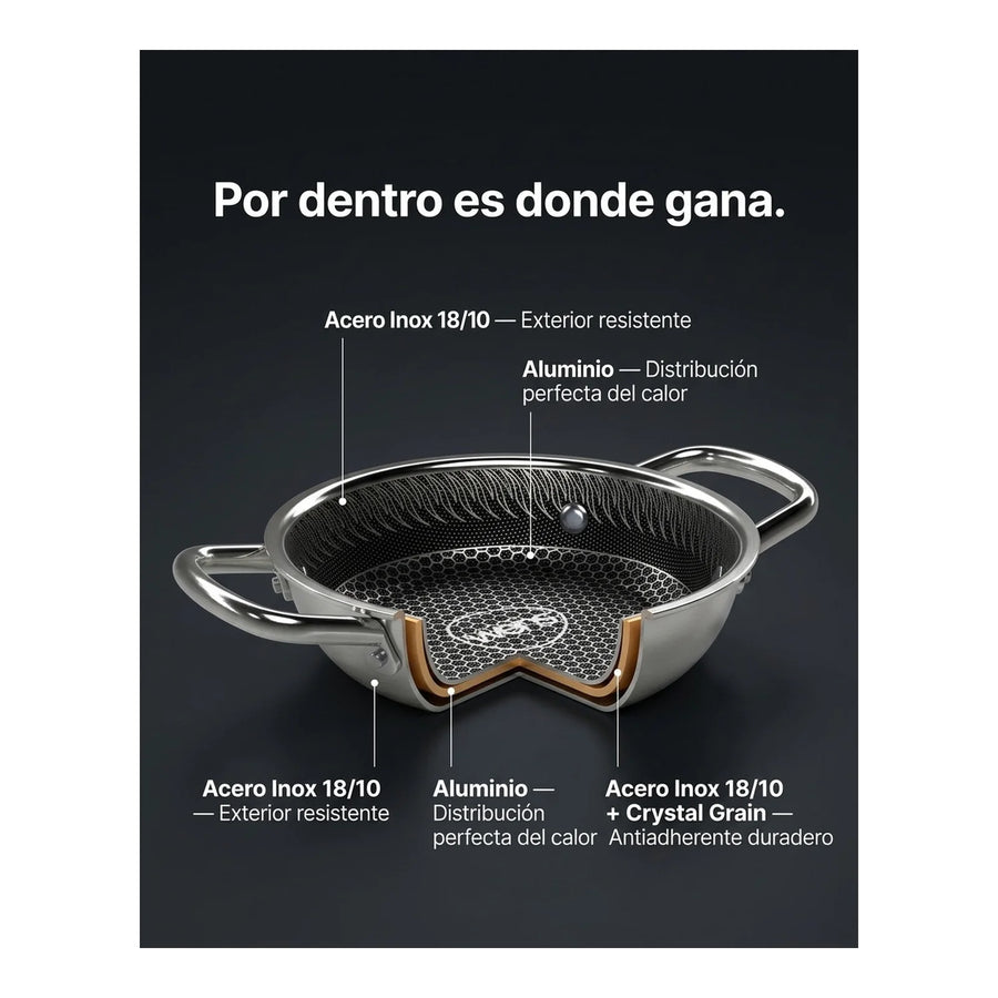 Paila Honey Comb 16 Cm Wens