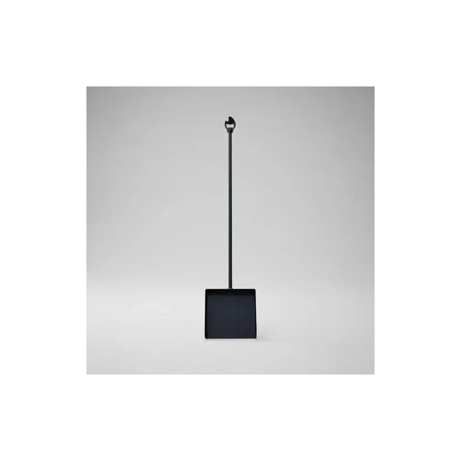 Pala Carbonera Asado 70cm Hierro Con Destapador Negro