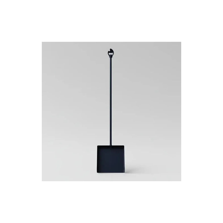Pala Carbonera Asado 70cm Hierro Con Destapador Negro
