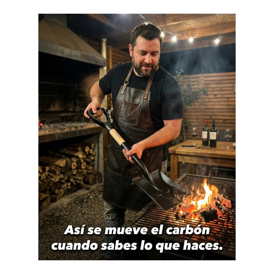Pala Carbonera Wayu Asado Parrilla Bbq Carbon Leña Quincho
