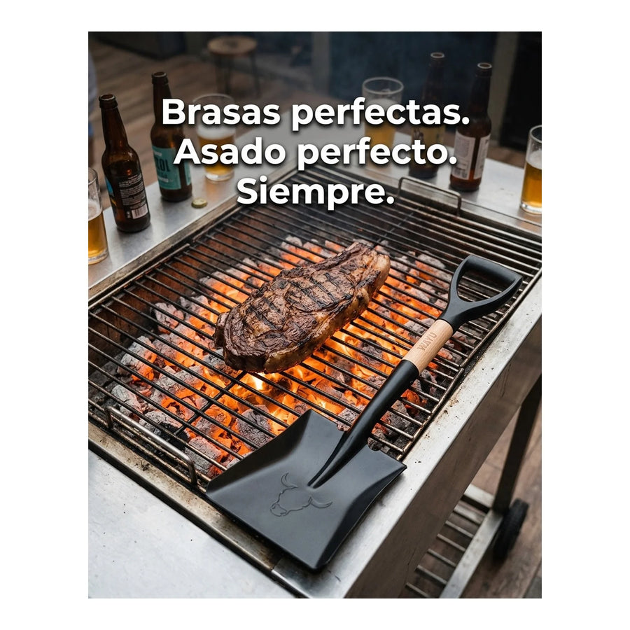 Pala Carbonera Wayu Asado Parrilla Bbq Carbon Leña Quincho