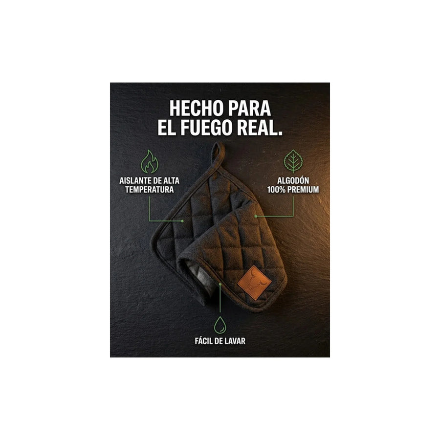 Paño Cocina Aislantes Wayu Asado Bbq Alta Temperatura
