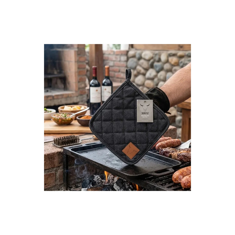 Paño Cocina Aislantes Wayu Asado Bbq Alta Temperatura