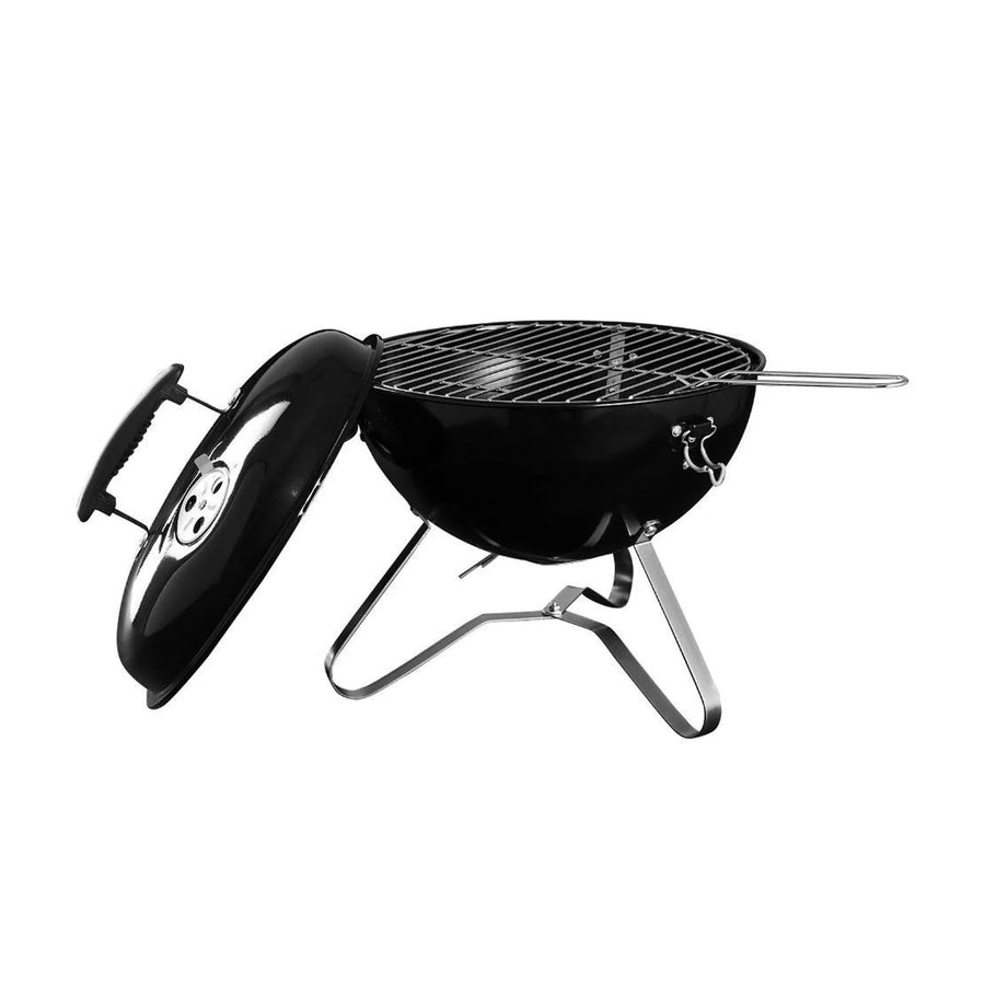 Parrilla Portatil Premium Con Tirajes Ahumador Dangrill