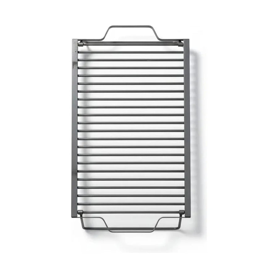 Parrilla A Carbón Leña Portátil Plegable 60x40 Camping Negro