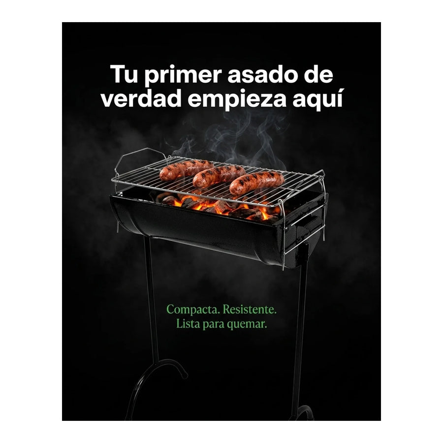 Parrilla Criolla Clásica Premium — Para Quinchos y Espacios Reducidos