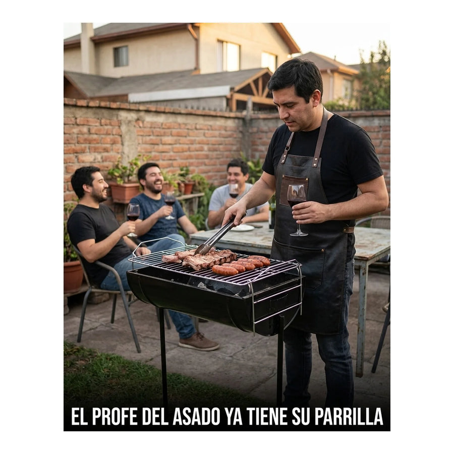 Parrilla Criolla Clásica Premium — Para Quinchos y Espacios Reducidos