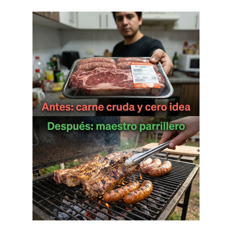 Parrilla Criolla Clásica Premium — Para Quinchos y Espacios Reducidos