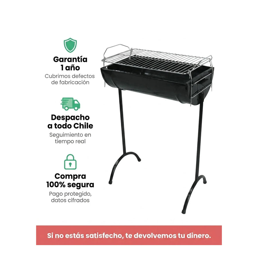 Parrilla Criolla Clásica Premium — Para Quinchos y Espacios Reducidos