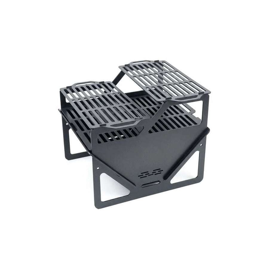Parrilla de Camping Tres Niveles Acero al Carbón 3mm
