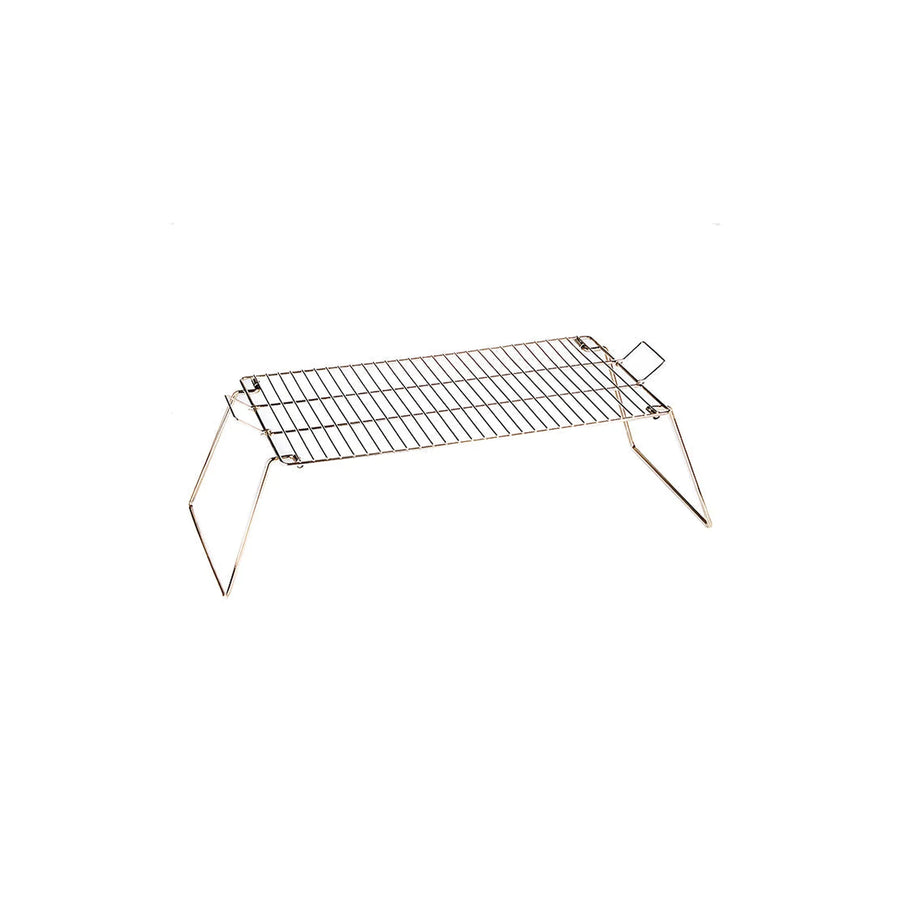 Parrilla Plegable Grilltech Camping Grande Acero Inoxidable