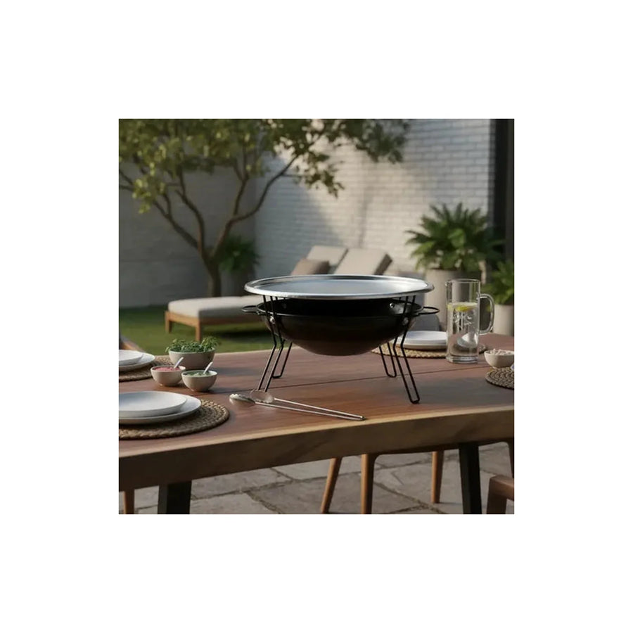 Parrilla Sobremesa 30cm Brasero Premium Asado Cocina Bbq