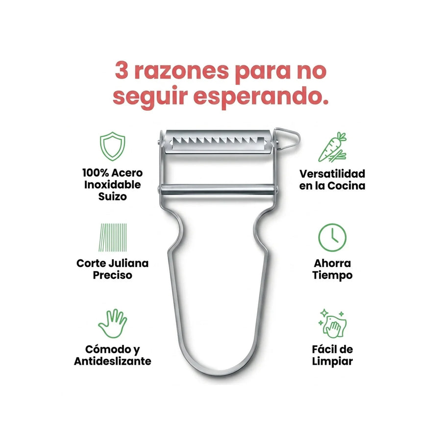 Pelador Corte Juliana Victorinox Acero Inoxidable 6.0914