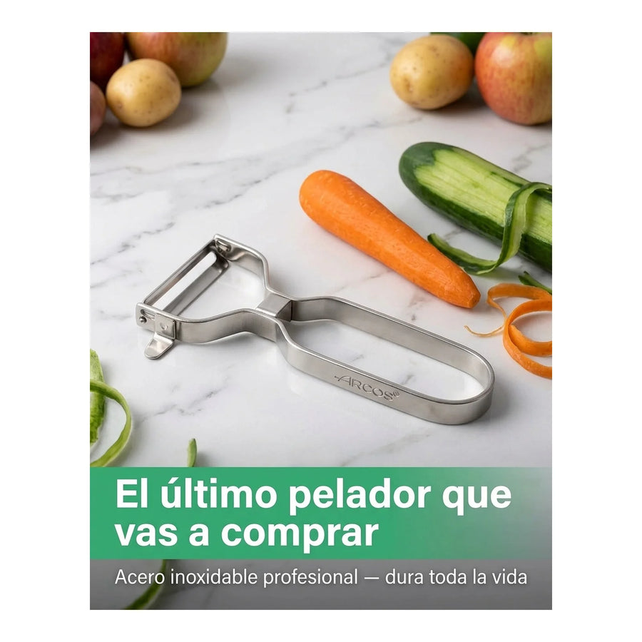 Pelador De Verduras Arcos Inoxidable Profesional