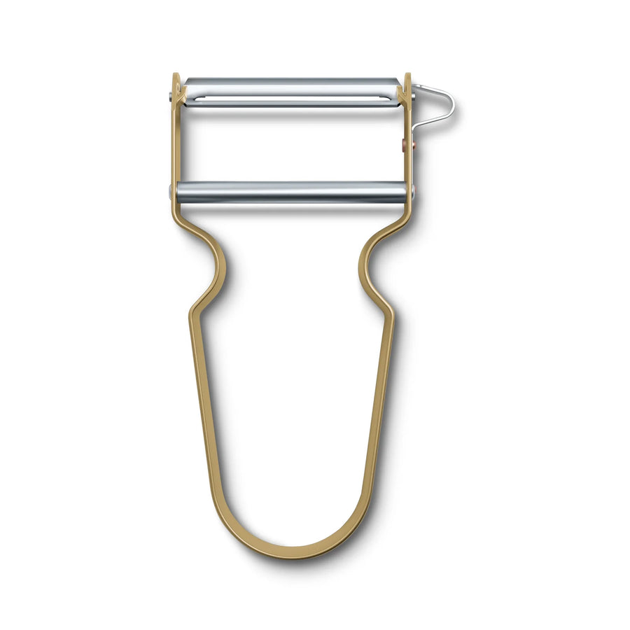 Pelador De Verduras Victorinox Premium Castaña Acero Inox.