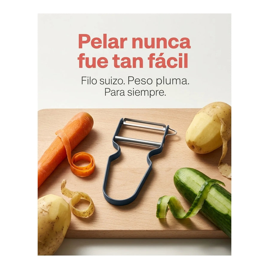 Pelador De Verduras Victorinox Premium Blueberry Acero Inox.