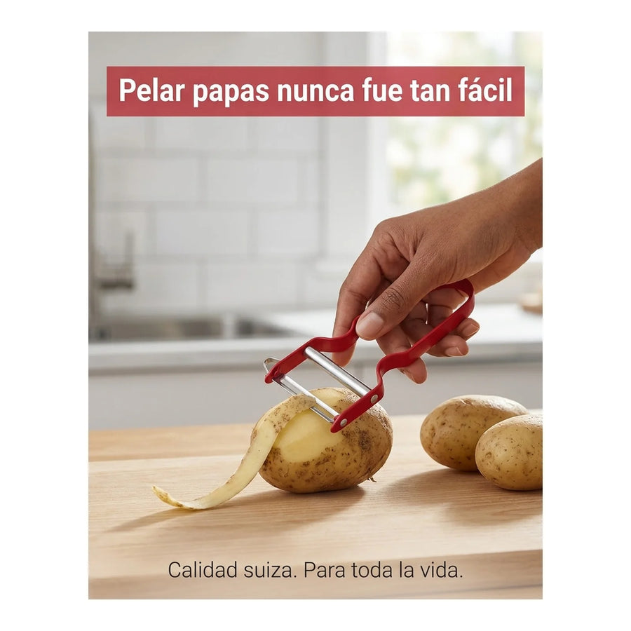 Pelador De Verduras Victorinox Rojo Premium Cocina 6.0900.1