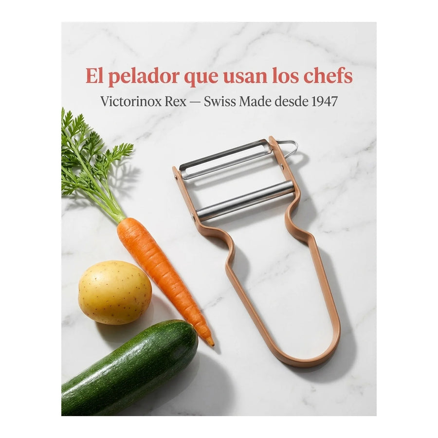 Pelador De Verduras Victorinox Premium Canela Acero Inox.