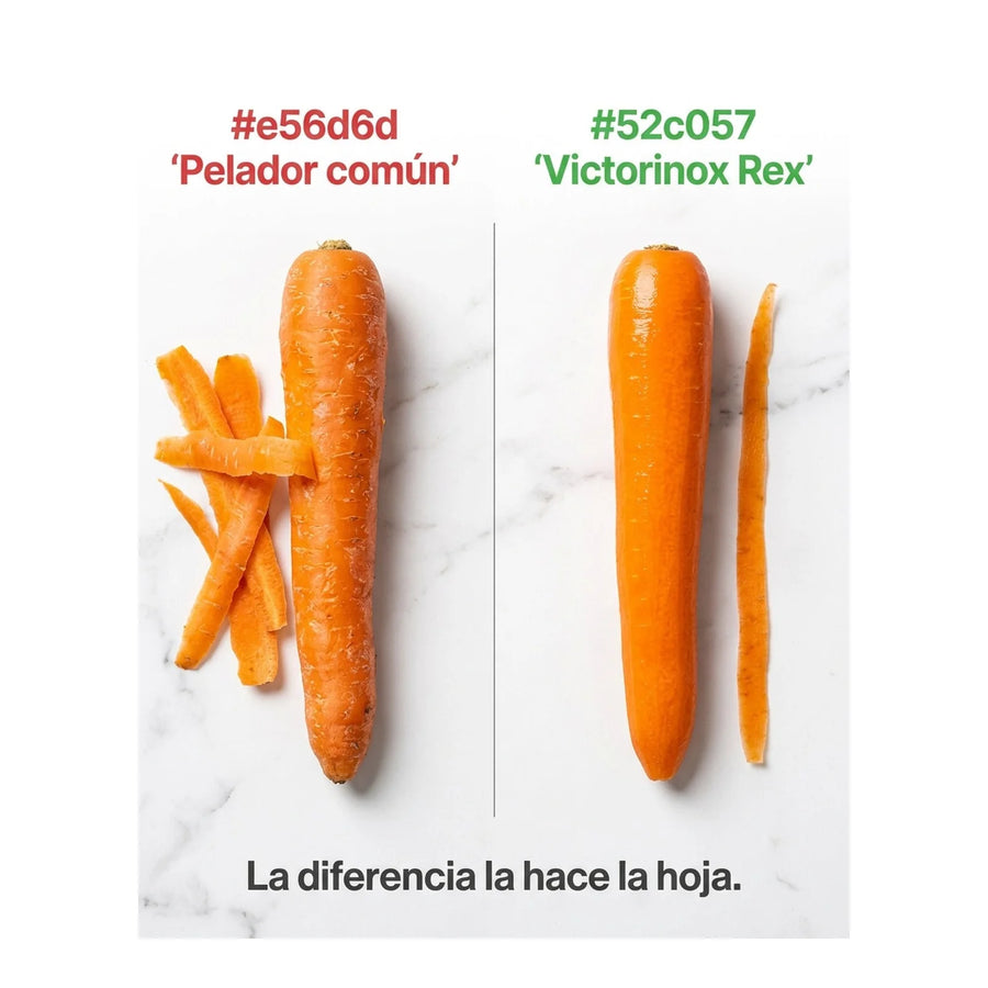 Pelador De Verduras Victorinox Premium Castaña Acero Inox.