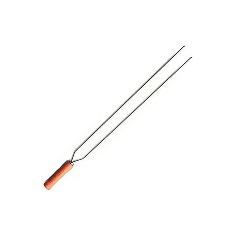Pincho Anticucho Doble Acero Inoxidable 75cm Tramontina Asado