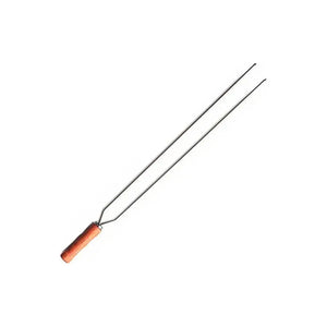 Pincho Anticucho Doble Acero Inoxidable 75cm Tramontina Asado