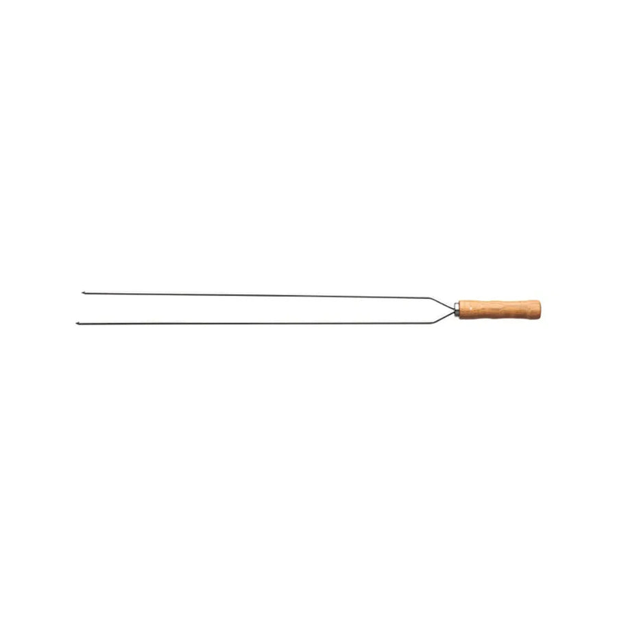 Pincho Anticucho Doble Acero Inoxidable 75cm Tramontina Asado