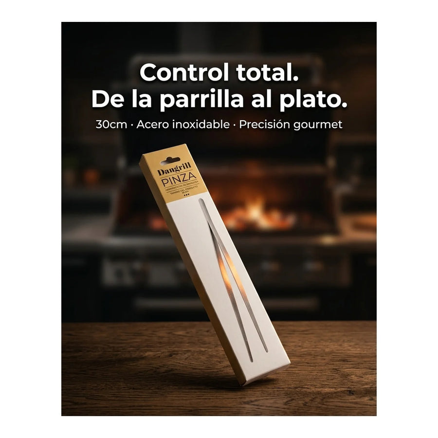 Pinza De Precisión Para Preparaciones Gourmet Cocina 30cm