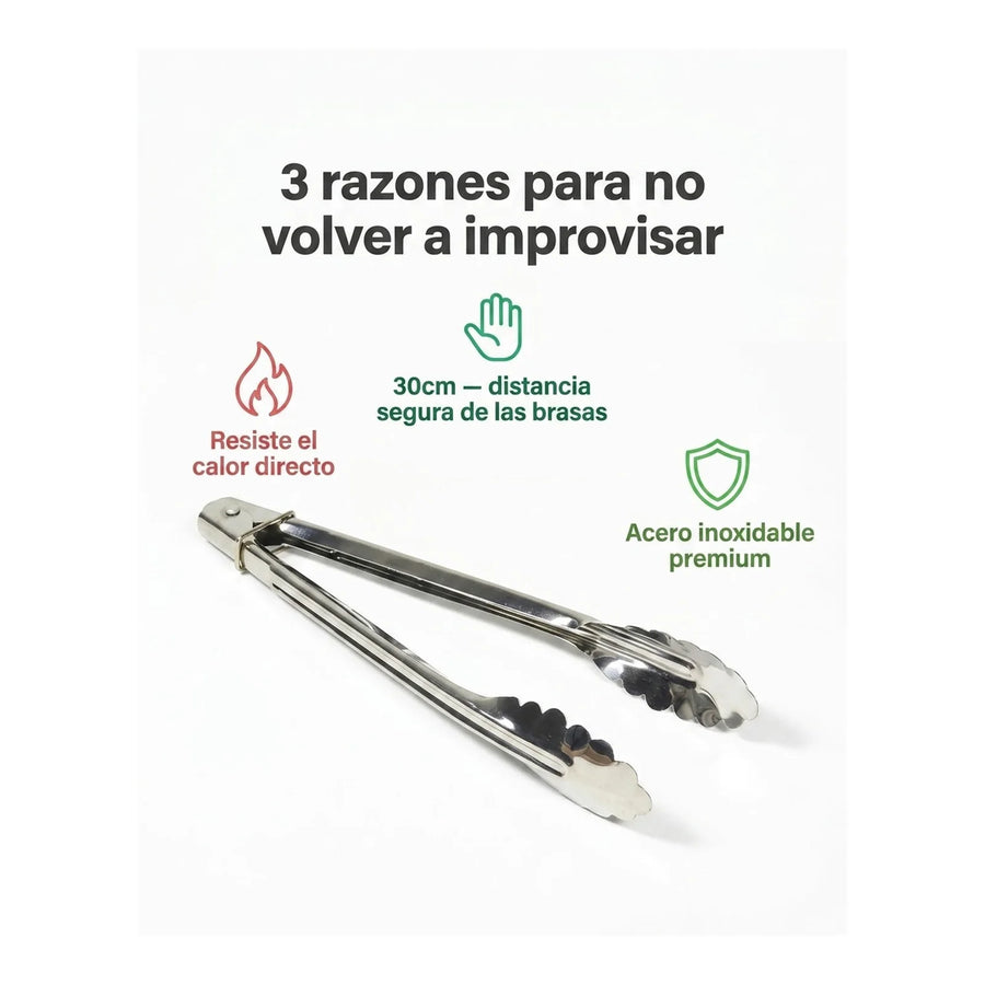 Pinza Tenaza Multiuso 30cm Acero Inoxidable Premium