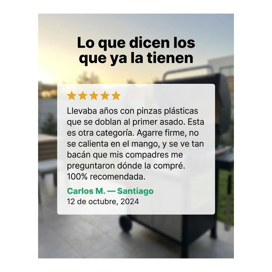 Pinza Tenaza Multiuso 30cm Acero Inoxidable Premium