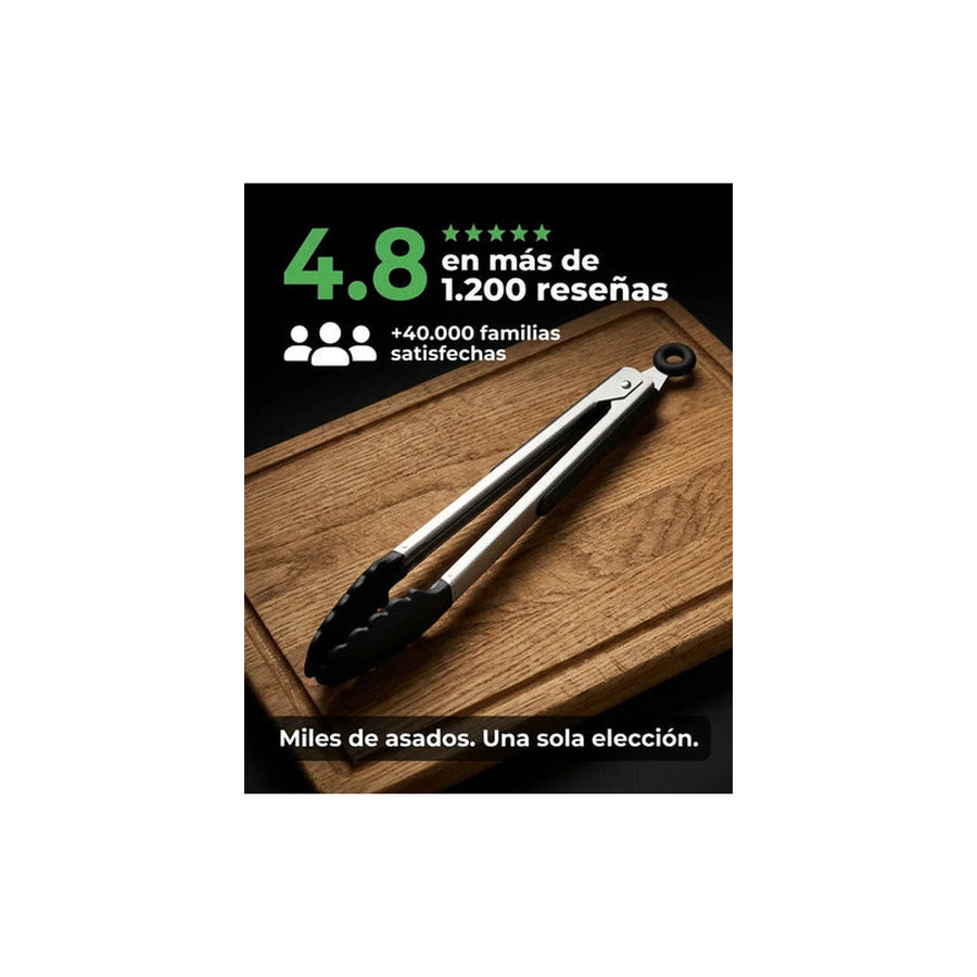 Pinzas Tenazas 30 Cm Cocina Multiuso
