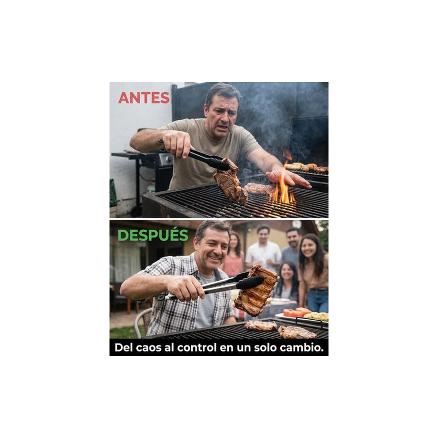 Pinzas Tenazas 30 Cm Cocina Multiuso