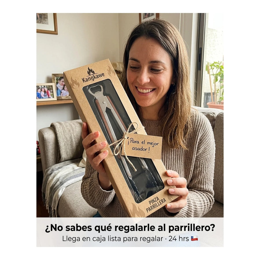 Pinzas Tenazas Premium Inoxidable + Destapador Kangkawe
