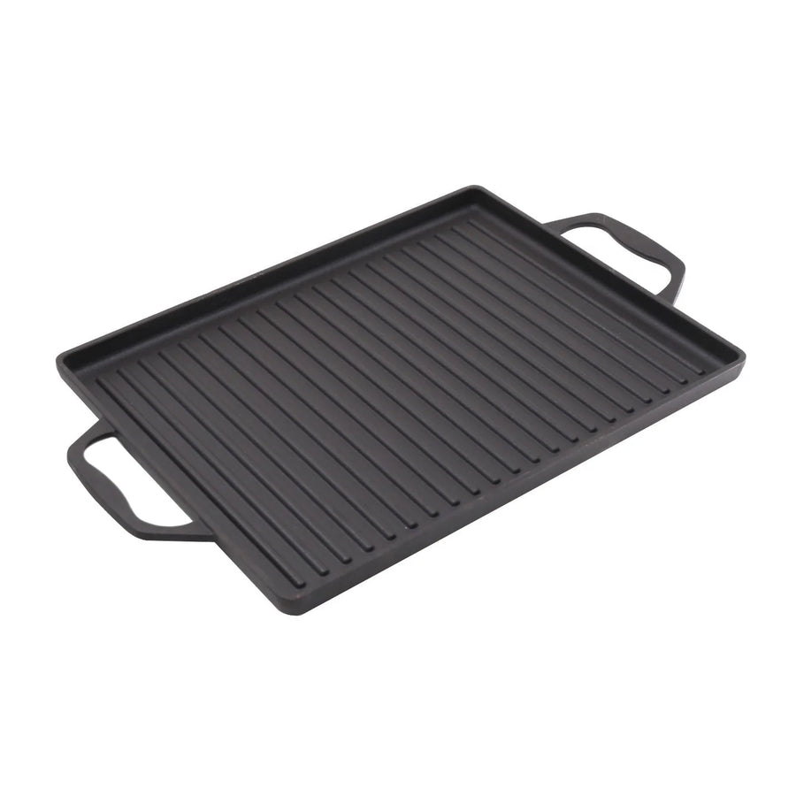 Plancha Churrasquera Hierro Fundido con Asas Wayu 44x28cm Chile