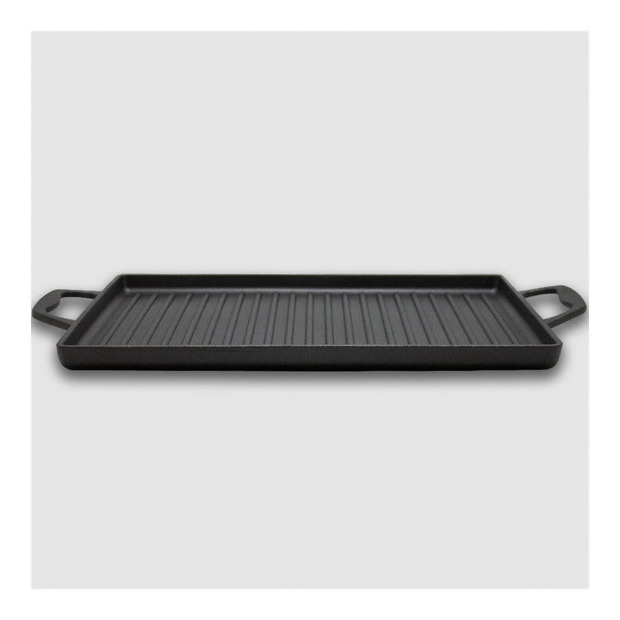 Plancha Churrasquera Hierro Fundido con Asas Wayu 44x28cm Chile