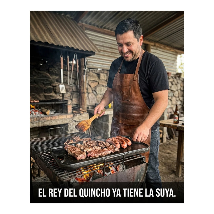 Plancha Churrasquera Hierro Fundido 50x27 Marca Quincho Bbq