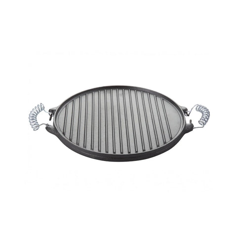 Plancha Churrasquera Reversible 31cm Hierro Fundido Cocina