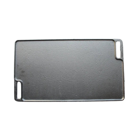Plancha Churrasquera Reversible 46x26cm Hierro Fundido (foto 2)