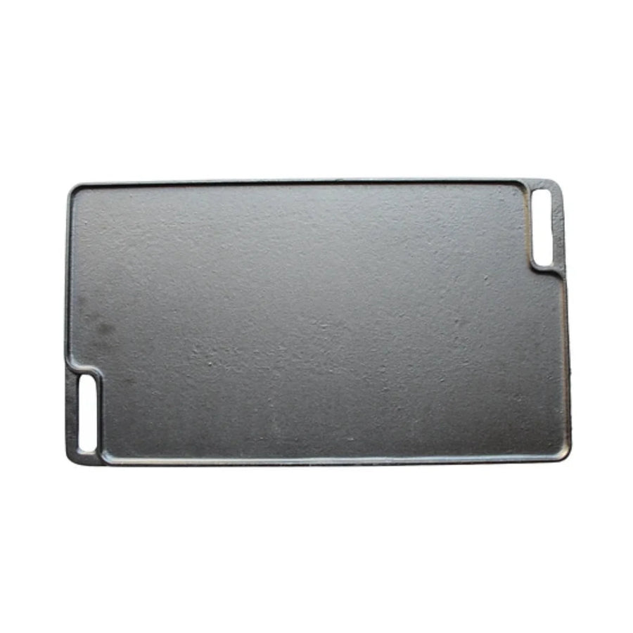 Plancha Churrasquera Reversible 46x26cm Hierro Fundido (foto 2)