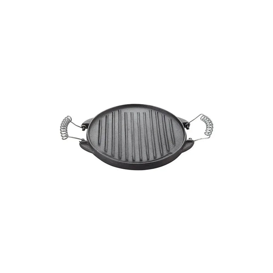 Plancha Churrasquera Reversible Fierro Fundido 25cm Cocina