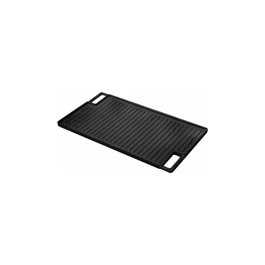 Plancha Churrasquera Reversible 46x26cm Hierro Fundido