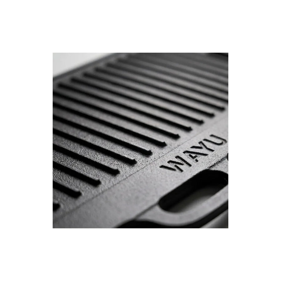 Plancha Reversible Fierro Fundido Wayu 51x23 Hierro Fundido