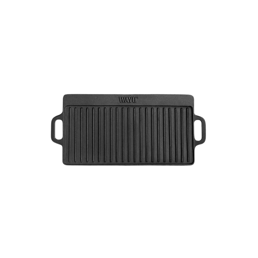 Plancha Reversible Fierro Fundido Wayu 51x23 Hierro Fundido