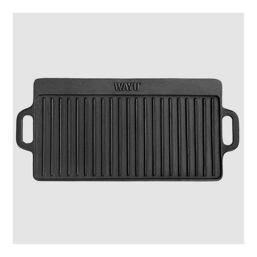Plancha Reversible Fierro Fundido Wayu 51x23 Hierro Fundido