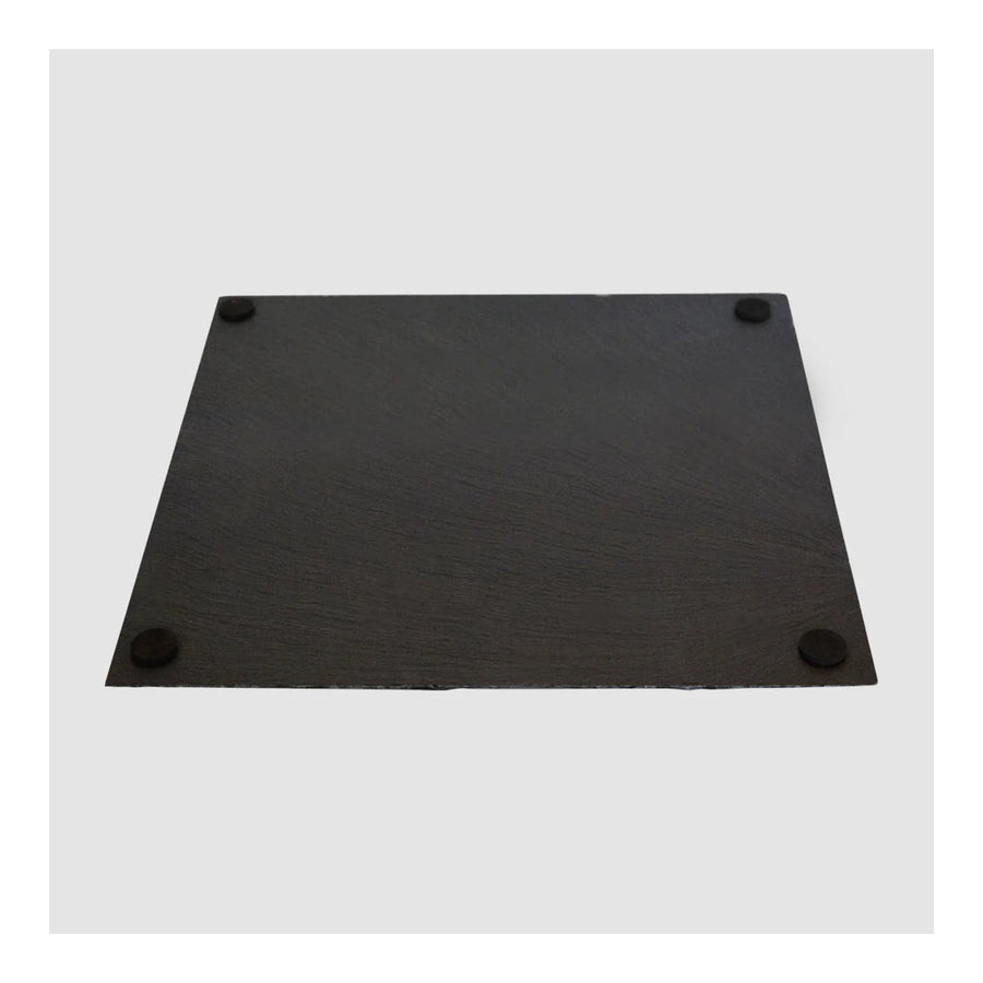 Plato Cuadrado Piedra Pizarra Wayu 25x25cm