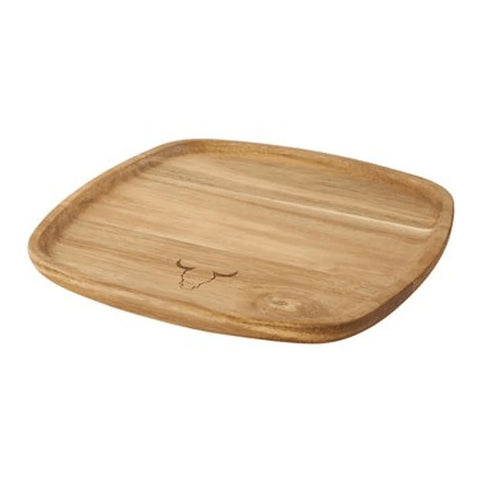 Plato Madera Wayu Asado Parrilla Bbq Barbacoa Cocina Quincho